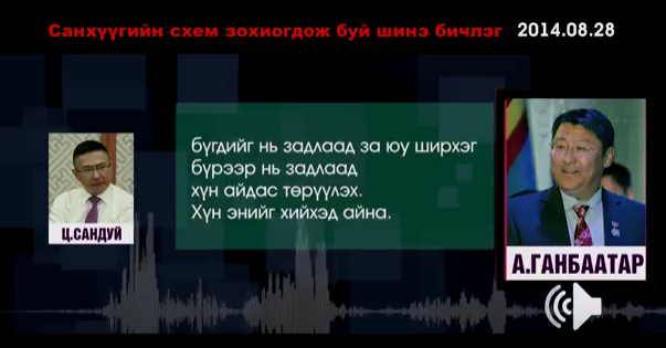 Ж.Ариунаа: 60 тэрбумын талаар ярилцаж байсан нь тогтоогдсон